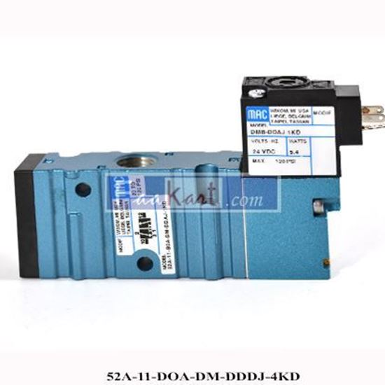 Picture of 52A-11-DOA-DM-DDDJ-4KD    MAC VALVES  SOLENOID VALVE