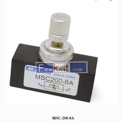Picture of MSC200-8A   MINDMAN   FLOW CONTROL VALVE   MSC-200-8A