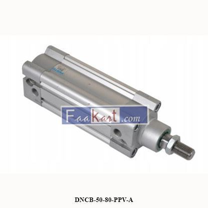 Picture of DNCB-50-80-PPV-A    FESTO    PNEUMATIC CYLINDER 50MM BORE 80MM STROKE 12BAR     DNCB5080PPVA    532753