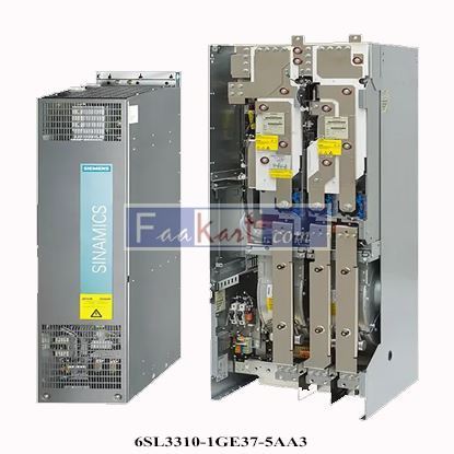 Picture of 6SL3310-1GE37-5AA3  SIEMENS SINAMICS G130 Power Module