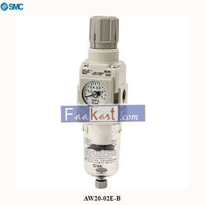 Picture of AW20-02E-B    SMC   Filter Regulator with Optional Backflow