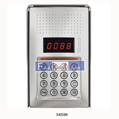 Picture of 343100    BTicino   Stainless steel door station