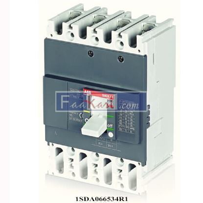 Picture of 1SDA066534R1 ABB  A1A 125 TMF 100A 4 Pole F F Molded Case Circuit Breaker