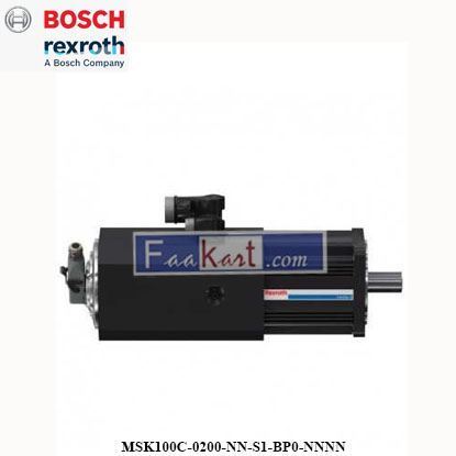Picture of MSK100C-0200-NN-S1-BP0-NNNN   BOSCH REXROTH    Synchronous servo motor