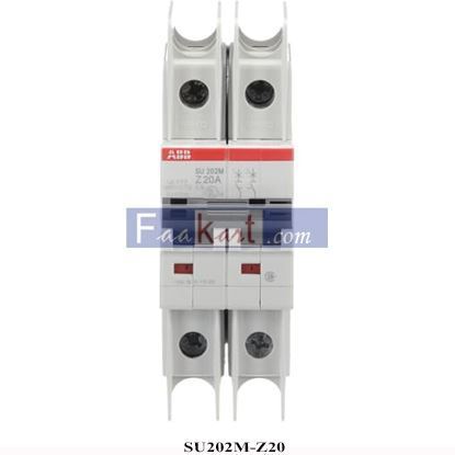 Picture of 2CDS272337R0488  ABB  SU202M-Z20  Miniature Circuit Breaker - 2P - Z - 20 A