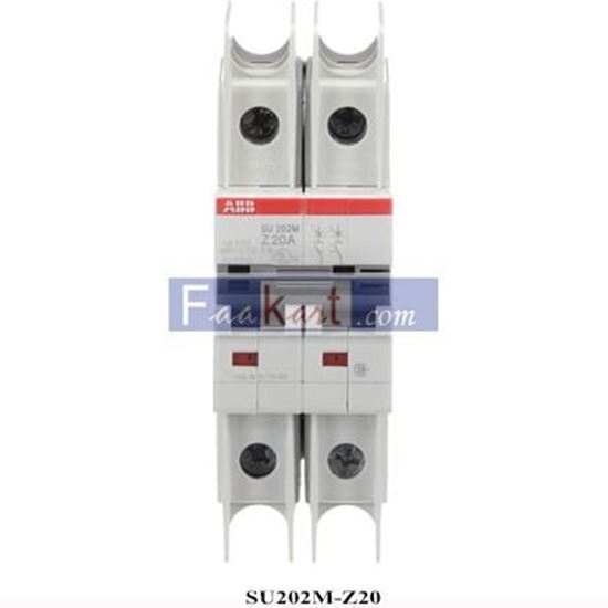 Picture of 2CDS272337R0488  ABB  SU202M-Z20  Miniature Circuit Breaker - 2P - Z - 20 A