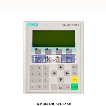 Picture of 6AV6641-0CA01-0AX0   Siemens  SIMATIC Operator Panel OP77B Backlit LC Display
