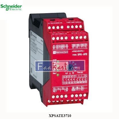 Picture of XPSATE3710   SCHNEIDER   Module XPSAT - Emergency stop - 230 V AC