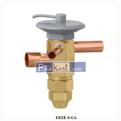 Picture of ERZE-8-GA    SPORLAN   Thermostatic Expansion Valve    Expansion Valve, Ext 8T R410A A/C 5'Tube 5/8x7/8x1/4ODF