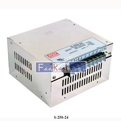 Picture of S-250-24    MEAN WELL    Switching Power Supplies 240W 24V 10A