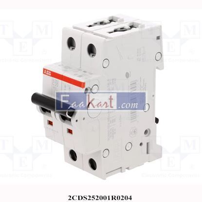 Picture of 2CDS252001R0204  ABB  S202-C20  Circuit breaker