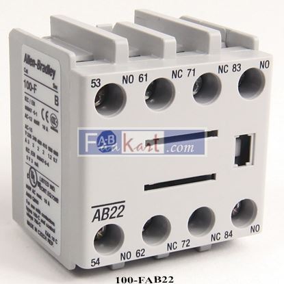 Picture of 100-FAB22  ALLEN BRADLEY  Auxiliary Contact