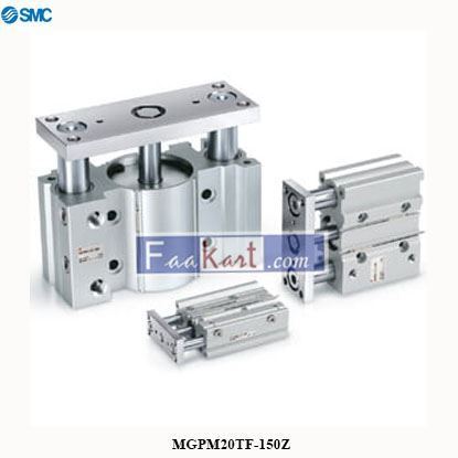 Picture of MGPM20TF-150Z   SMC  compact guide, slide brg, MGP COMPACT GUIDE CYLINDER