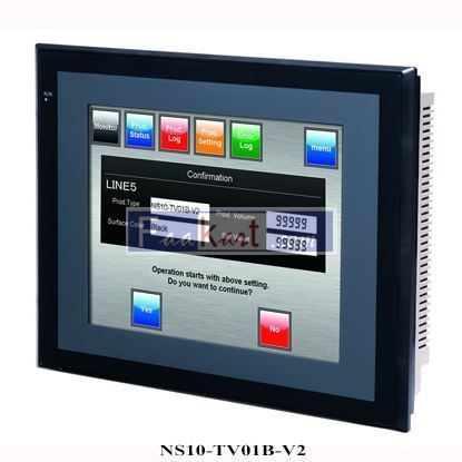 Picture of NS10-TV01B-V2   Omron TFT LCD Touch Panel 10.4" 640 x 480 IP65 Black