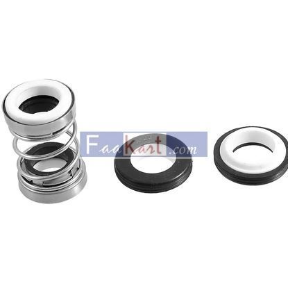 Picture of Unique Bargains 14mm Internal Dia Coil Spring Rubber Bellow Mechanical Shaft Seal