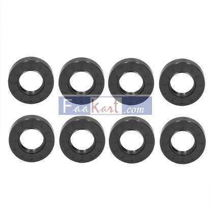 Picture of 8Pcs Shaft Seals O Type Oil Resistance Industrial Mechanical Bearing Sealing Replacement Kit