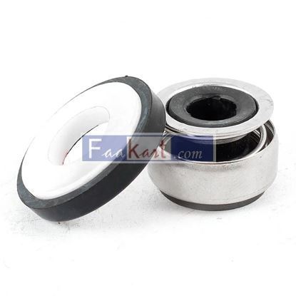 Picture of Single Coil Spring Water Pump Mechanical Shaft Seal 8mm Dia