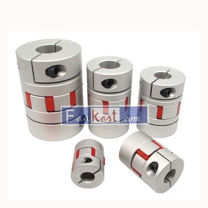 Picture of Aluminum Alloy Flexible Shaft Coupling for CNC Stepper Motor Coupler 5 to 8mm  Active