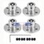 Picture of 4Pcs 6mm Flange Coupling Connector, Rigid Guide Model Coupler Access   , Shaft Axis Fittings for DIY RC Model Motors   daier