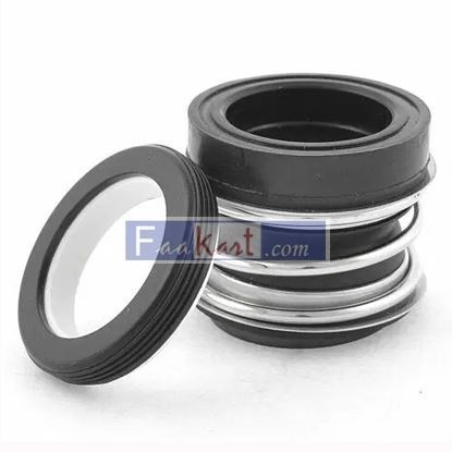 Picture of 16mm Inner Dia Rubber Bellows Water Pump Sealing Shaft Mechanical Seal