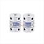 Picture of 4x4MM（D18*L25）  Xnrtop   4mm to 4mm Shaft Coupling 25mm Length 18mm Diameter Stepper Motor Coupler Aluminum Alloy Joint Connector for 3D Printer CNC Machine DIY Encoder
