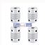 Picture of Xnrtop   5mm to 6mm Shaft Coupling 25mm Length 19mm Diameter Stepper Motor Coupler Aluminum Alloy Joint Connector for 3D Printer CNC Machine DIY Encoder ( Pack of 4)