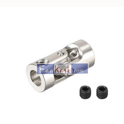 Picture of 6mm to 6mm Rotatable Universal Steering Shaft Motor Coupler Joint Coupling L24XD11   Unique Bargains