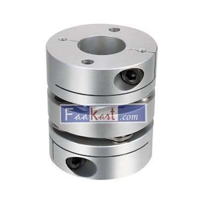 Picture of Clamp Tight Motor Shaft 2 Diaphragm Coupling Coupler 15mmx19mm   Unique Bargains