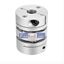 Picture of S18011100WM1286   Unique Bargains   8mmx6.35mm Clamp Tight Motor Shaft 2 Diaphragm Coupling Coupler