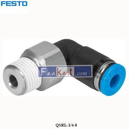 Picture of QSRL-1/4-8   FESTO   Push-in L-fitting, rotatable  153414