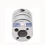 Picture of Shaft Coupling, Double Diaphragm Coupling U Shape Fine Workmanship OD26mm Aluminum Alloy Stainless Steel Lightweight for Stepper Motors