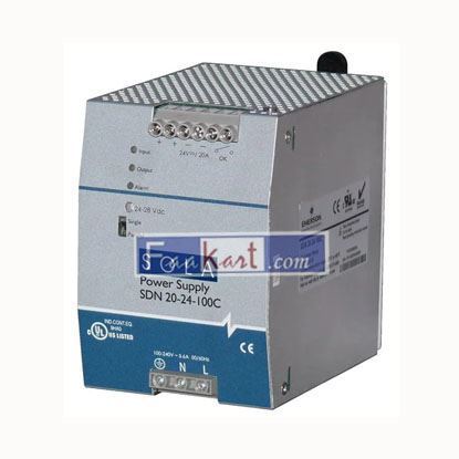 Picture of SDN20-24-100C   SolaHD  	AC/DC DIN RAIL SUPPLY 24V 480W	 SDN 20-24-100C