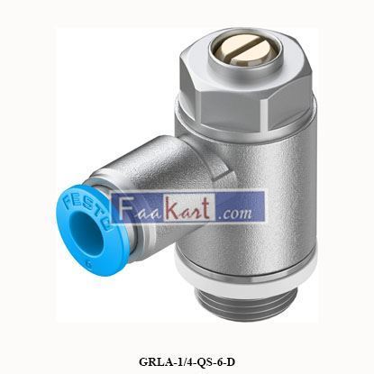 Picture of GRLA-1/4-QS-6-D  Festo  GRLA Series Tube Exhaust Valve, 6mm Tube Inlet Port  193146