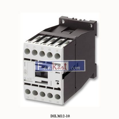 Picture of XTCE012B10TD  DILM12-10(230V50HZ,240V60HZ)  276830	EATON MOELLER  Contactor
