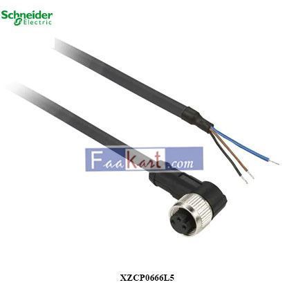 Picture of XZCP0666L5B    Schneider Electric  Pre wired connectors XZ