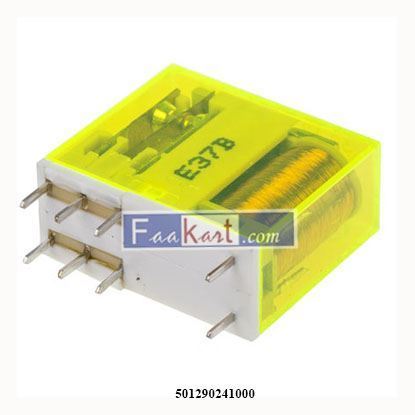 Picture of 501290241000  Finder  DPDT PCB Mount Non-Latching Relay