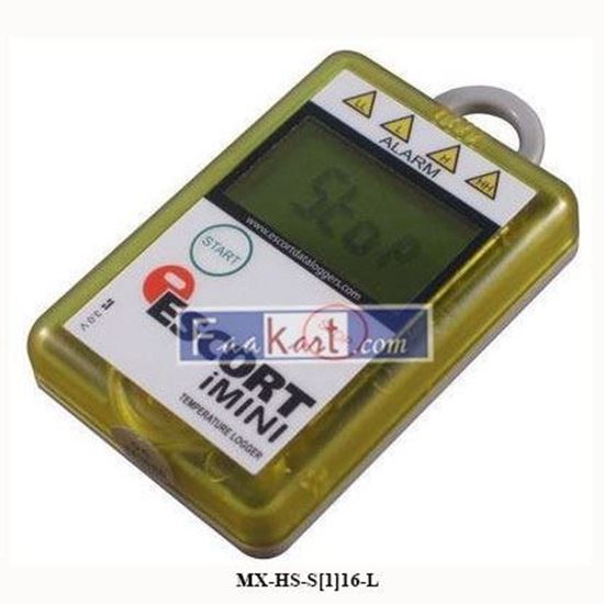 Picture of MX-HS-S-16-L  Humidity and Temperature Logger, Multi Trip - iMini Temperature Logger