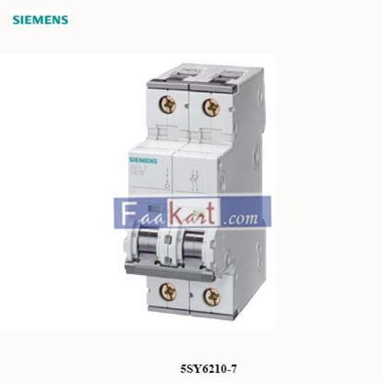 Picture of 5SY6210-7   SIEMENS  Miniature circuit breaker 400 V 6kA  5SY62107