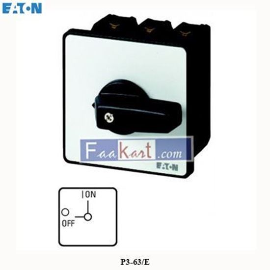 Picture of P3-63/E  EATON  On-Off switch