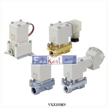 Picture of VXZ253HN   SMC   Zero differential pressure operation pilot type 2-port solenoid valve