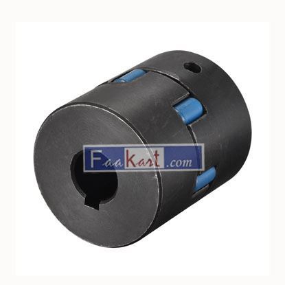 Picture of Uxcell  Flexible Coupling Shaft 15mm to 19mm 53mm x 44.5mm Motor Coupler Joint
