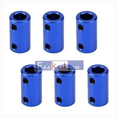 Picture of Antrader 6-Pack 5mm to 8mm Aluminum Alloy Flexible Shaft Coupling Joint Conne