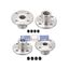 Picture of MECCANIXITY 5mm Inner Dia H12x D10 Rigid Flange Coupling Motor Guide Shaft Coupler Motor Connector 2 PCS for DIY Parts