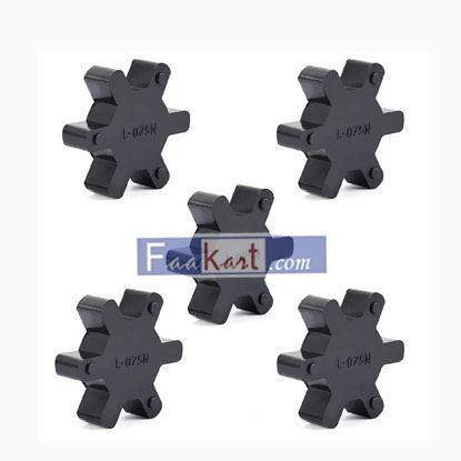 Picture of AUTOJARE  L075 Solid Type Flexible NBR Rubber Spider Center Insert Fits for L075 Martin L-Jaw Coupling (5 PCS)