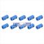 Picture of gentre Shaft Coupling, 10 X 14mm Diameter Motor Couplers for Replacement (Blue)