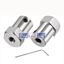 Picture of Uxcell  4mm Bore 18mm Length Hexagon Coupler, Coupling Shaft Iron Connector Pack of 2