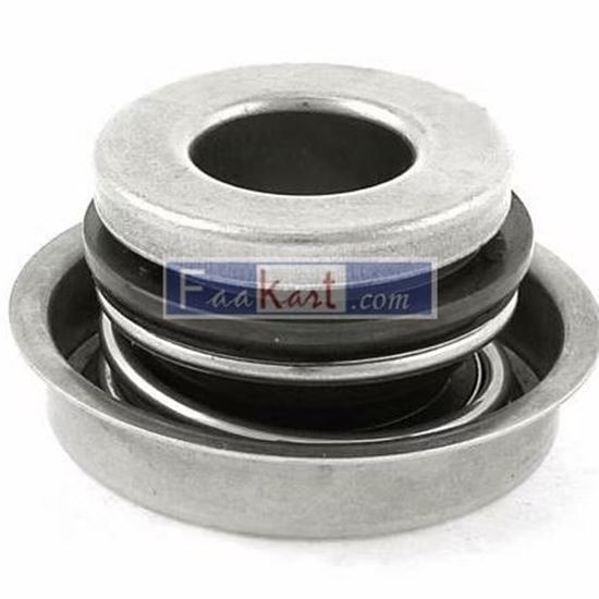 Picture of Uxcell 16mm Internal Dia Rubber Bellows Coil Pump Shaft Mechanical Seal