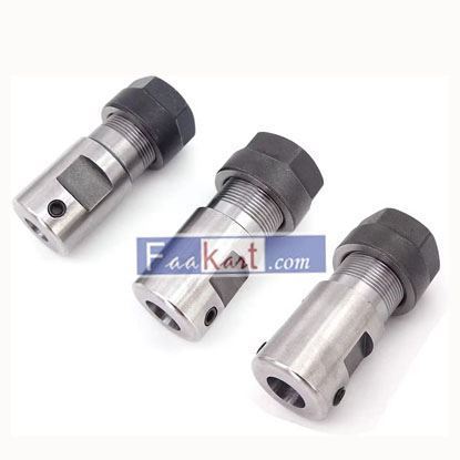 Picture of 1PC 4.76mm 3/16" Flexible Shaft Coupling 5mm 6mm 8mm to 4.76mm Collet Coupler Joint , for Brushless Motor RC Boat Speed Vee Oval ( Color : 5mm to 4.76mm )