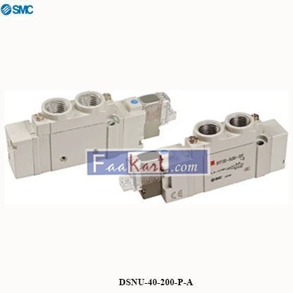 Picture of SY9220-5YO-03F-Q  SMC  5/2 Pneumatic Solenoid Valve   Solenoid/Pilot G 3/8 SY9000 Series 24V dc   SY9220-5Y0-03F-Q