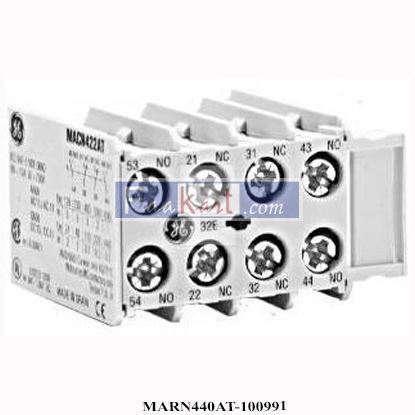 Picture of MARN440AT 100991 | MARN440AT-100991 |  GENERAL ELECTRIC Block auxiliary contacts